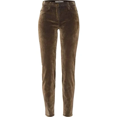 Abbildung von BRAX Damen Style Spice Elastische Five Pocket Push up Effekt Jeans, CLEAN Camel, 34W / 32L