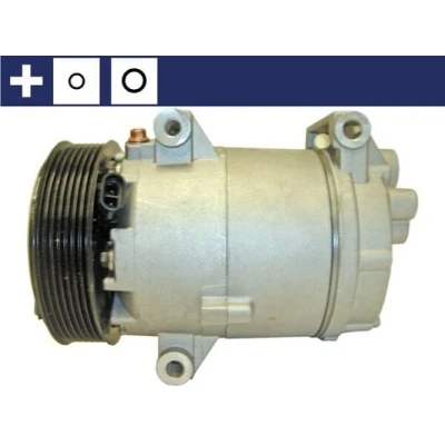 Abbildung von MAHLE ORIGINAL ACP 8 000S Kompressor CVC6 12 PAG 46 R 134a mit Dichtring RENAULT: SCENIC 2, MEGANE 2 Kombi, GRAND