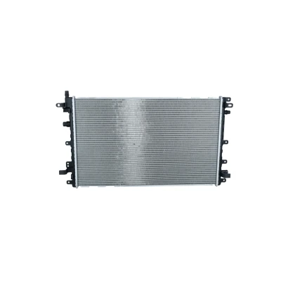 Abbildung von NRF 58569 Kühler, Motorkühlung Aluminium 675 410 16 Kühlrippen gelötet