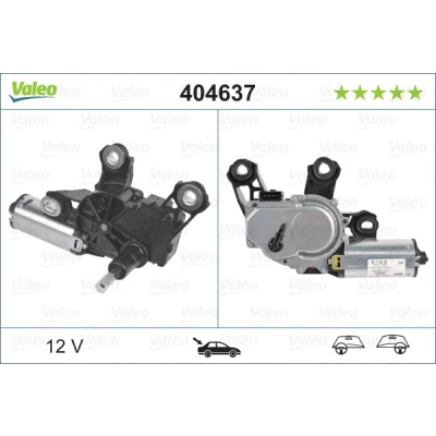 Abbildung von VALEO ORIGINAL PART 404637 Scheibenwischermotor 12 hinten für Links /Rechtslenker VOLKSWAGEN: Sharan I, SEAT: Alhambra I