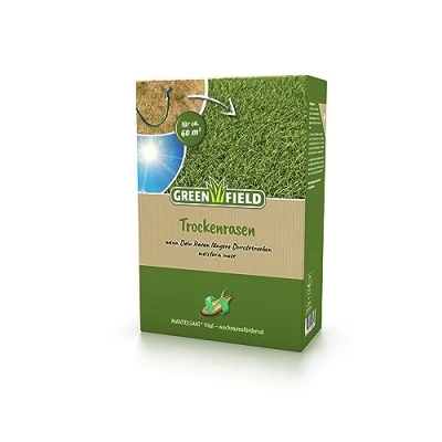 Abbildung von Greenfield Trockenrasen Rasen Samen Mantelsaat® Vital 2 kg für ca. 60m²