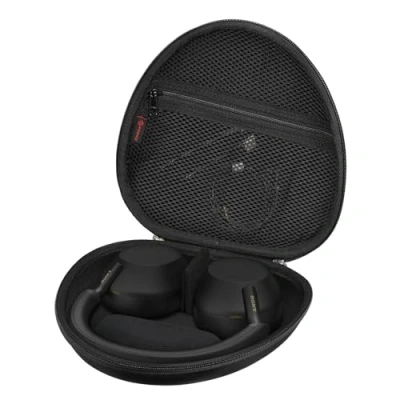 Abbildung von Fintie Tasche für Sony WH1000XM5/ WH1000XM4/ WHCH720N/ WHCH710N/ WHCH700N/ WHXB910N/ WHXB900N/ Bose 700/ QC35 II kabellose Noise Cancelling Kopfhörer, Ersatz Reiseschutz Aufbewahrungstasche Hülle Case
