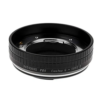 Abbildung von Fotodiox Pro Lens Mount Adapter Compatible with Select Contax G Lenses on Sony E Cameras
