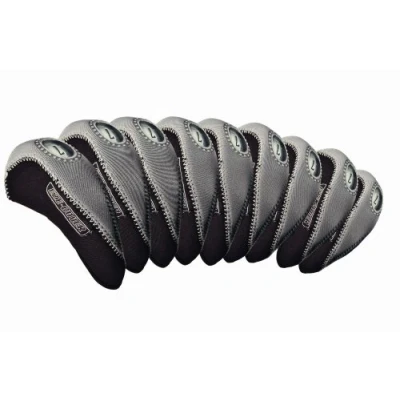 Abbildung von Longridge Eze Iron Covers 10Pcs Black/Silver