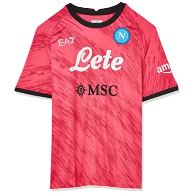 Abbildung von SSC Napoli Jersey Spiel Torhüter Fuxia 2022/2023 XXL