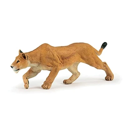 Abbildung von Papo Handbemalt Figuren Wildtiere Der Welt Jagende Löwin 50251 Sammelbar für Kinder Geeignet Jungen und Mädchen Ab 3 Jahren