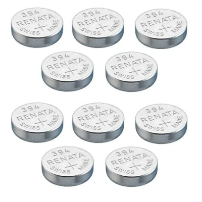 Abbildung von Uhrenbatterie Renata Swiss Made 394 oder SR936SW AG9 1.5V schnelle Schiff (10 x SR 936 SW)