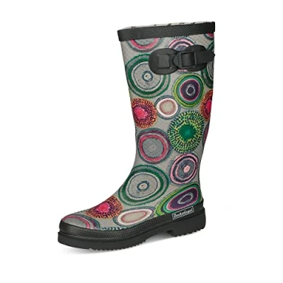 Abbildung von Saliha Gummistiefel für Kinder, Größe: 42, Schwarz/multi Schuhe