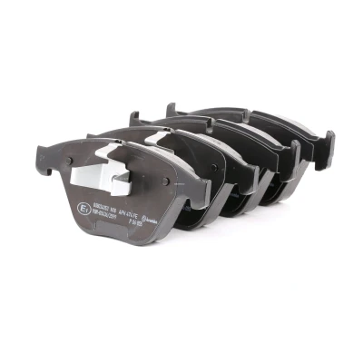 Abbildung von BREMBO P 06 055 Bremsbelagsatz für Verschleißwarnanzeiger vorbereitet mit Kolbenclip ohne Zubehör BMW: X1, 3 Limousine, Touring kfzteile, kfzteile24