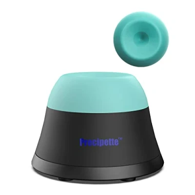 Abbildung von PRECIPETTE Mini Vortex Mixer Schüttler 3000rpm Mischer Paint Shaker 3000 U/min Farbmischer Farbschüttler für Acrylfarben Nagellack Wimpernkleber (Grün&amp;Schwarz)
