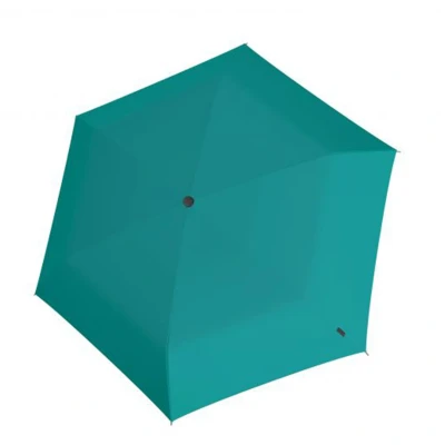 Abbildung von Knirps Ultra Light Duomatic Schirm, Größe: One Size, Turquoise with black coating