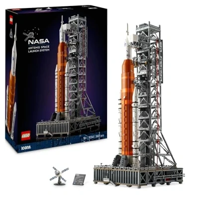 Abbildung von LEGO® Icons 10341 NASA Artemis Startrampe Konstruktionsspielsteine