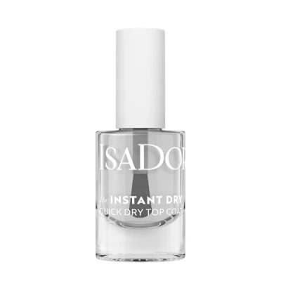 Abbildung von Isadora Instant Dry Top Coat Nail Polish schnell trocknender Nagellack durchsichtig Überlack für Nägel schützt vor abblättern &amp; ausbleichen 08