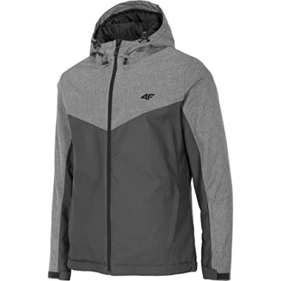 Abbildung von 4F Herren Skijacke Howard Jacke, Light Grau, L