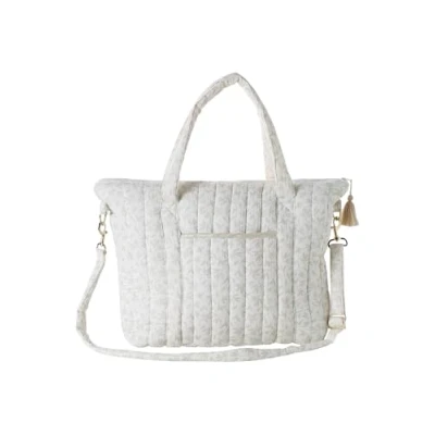 Abbildung von VERTBAUDET Wickeltasche „Plume“ beige bedruckt/hygge