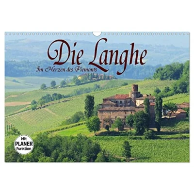 Abbildung von Die Langhe Im Herzen des Piemonts (Wandkalender 2025 DIN A3 quer), CALVENDO Monatskalender