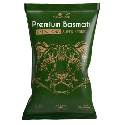 Abbildung von Yum Asia Super Kernel Premium Basmatireis 5kg (5kg UK)