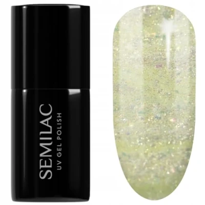 Abbildung von Semilac UV Nagellack Hybrid 497 Green Groove 7 ml