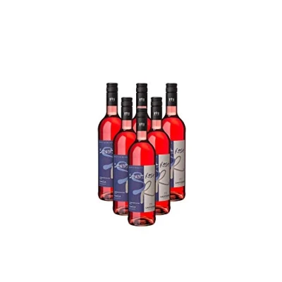 Abbildung von Lauffener &quot;Schwarz/Rosé&quot; Schwarzriesling Rosé QbA lieblich 0,75l 6er Karton