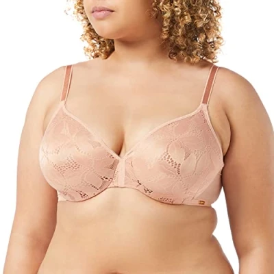 Abbildung von Gossard Glossies Lotus BRA Bügel BH, Damen, Größe: 85G, Salmon