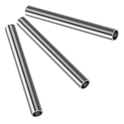 Abbildung von Edelstahl Rohr Ø16mm(5/8&quot;) KWOKWEI 3 Stück Konstruktionsrohr, Geschliffen Rundrohr V2A Länge 300mm, Rostfrei Geländer für Industrie Maschinenpark