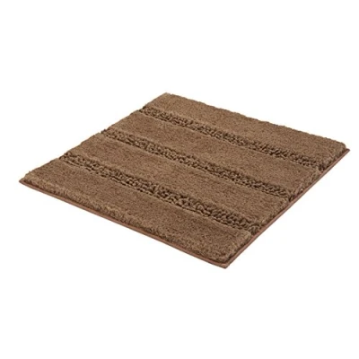 Abbildung von Kleine Wolke Badematte &quot;Monrovia&quot;, Höhe 23 mm, rutschhemmend beschichtet, fußbodenheizungsgeeignet, Badteppich, Uni Farben, gestreift, aus Mikrofaser, waschbar