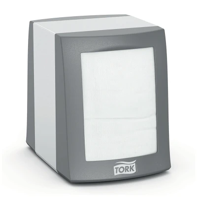 Abbildung von Tork Serviettenspender für Spender Servietten 25x30cm (N2 System) Alum