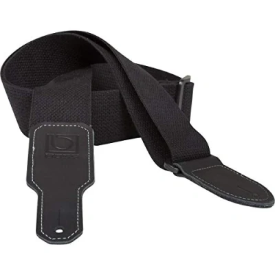 Abbildung von BOSS Gitarrengurt aus Baumwolle, 5,1 cm breit, Schwarz (BSC 20 BLK)