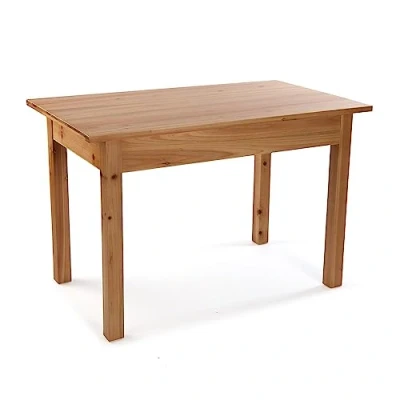 Abbildung von Versa Sparrow Esstisch für Küche, Terrasse, Garten oder Esszimmer, Maßnahmen (H x L B) 80 70 120 cm, Holz, Farbe: Braun