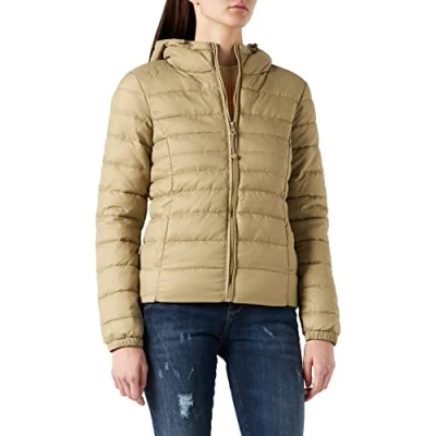 Abbildung von ONLY Damen Steppjacke Tahoe Hood Übergangsjacke mit Kapuze 15156569 slate green XS