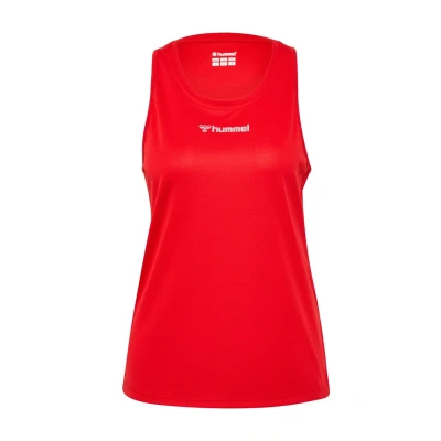 Abbildung von Hummel RUN Singlet Top, Damen, Größe: XXL, Tango red