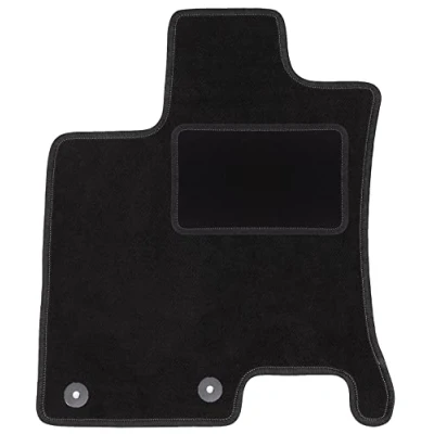 Abbildung von Wielganizator Automatte Passend für Nisan Qashqai +2 Crossover 2008 2013 Velours Autozubehör Praktische Fußmatte Auto 1 teilig schwarz