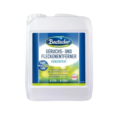 Abbildung von Bactador Geruchs und Fleckenentferner Konzentrat 5 l Flüssigreiniger