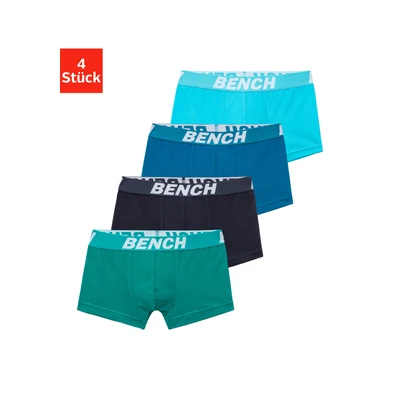 Abbildung von Bench. Boxer, (Packung, 4 St.), für Jungen mit Bench Schriftzug im Bund