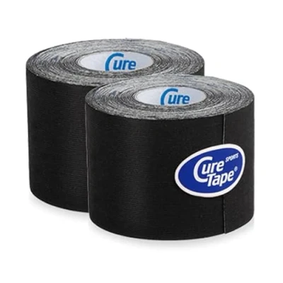 Abbildung von CureTape® SPORTS Kinesiotape Rabattsatz Black