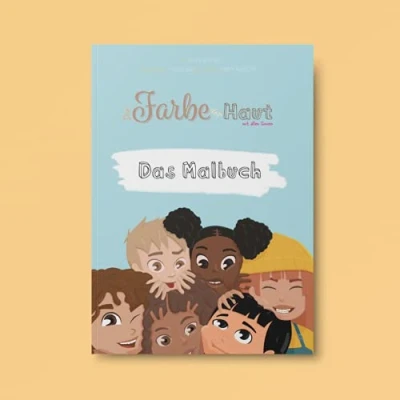 Abbildung von Die Farbe der Haut mit allen Sinnen Das Malbuch