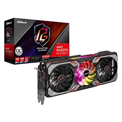 Abbildung von ASRock VGA RX 6700 XT 12GB Phantom Gaming D OC, One size