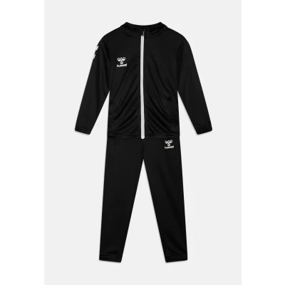 Abbildung von Hummel SUIT KIDS Unisex SET Jogginghose für Kinder, Größe: 116, Black