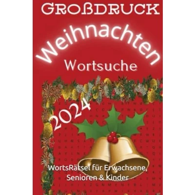 Abbildung von Weihnachts Wortsuchbuch: Großdruck Rätsel um Grossdruck für Erwachsene, Senioren &amp; Kinder (Low content books in German, Band 1)