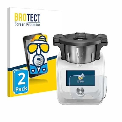 Abbildung von BROTECT Entspiegelungs Schutzfolie für SilverCrest Monsieur Cuisine Connect (2 Stück) Matte Displayschutz Folie, Anti Reflex, Fingerprint