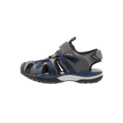 Abbildung von Geox Borealis Trekkingsandale für Kinder, Größe: 35, Dark grey/navy Schuhe