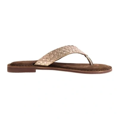 Abbildung von Lazamani Shiny Weave Slippers Damen 36