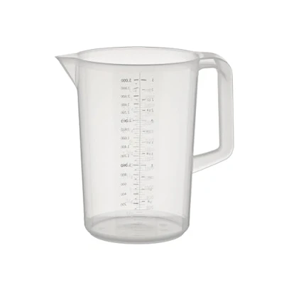 Abbildung von APS Messbecher, transparent, geschlossener Griff, Maße (Ø x H): 17 23,5 cm, 3 Liter
