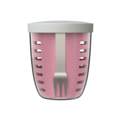 Abbildung von Mepal Lunchbox Fruitpot Ellipse Nordic pinkideal für Früchte, Gemüse