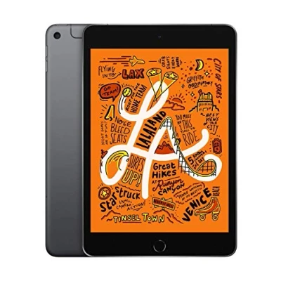 Abbildung von 2019 Apple iPad Mini (7,9 zoll, Wi Fi + Zellular, 64GB) Space Grau (Generalüberholt)