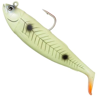 Abbildung von Savage Gear Cutbait Herring Kit S Shad Green Glow 25cm (460g) Gummifisch