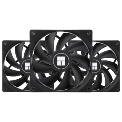 Abbildung von Thermalright TL C12C CPU Lüfter 120mm Gehäusekühler, 4pin PWM leise Computerkühlung mit S FDB Lager inklusive, bis 1550RPM PC Kühlung(3 Mengen)