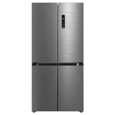 Abbildung von Midea MDRF632FID46 Multi Door Kühl /Gefrierkombination/ 177,5cm Höhe /83,3cm Breit/65,3cm Tiefe/NoFrost/295 kWh/Jahr /305L Kühlteil/169L Gefrierteil/Plasma Pure/Inverter Compressor/Vario Box