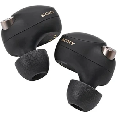 Abbildung von COMPLY TrueGrip Pro Memory Foam Tips für Sony True Wireless Ohrhörer aus bequemem Schaum einen sicheren Sitz (sortiert)
