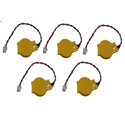 Abbildung von Eunicell 5 x CMOS Batterie/Battery BIOS CR2032 mit Stecker 3 polig 3V für PC EINWEG v FBA